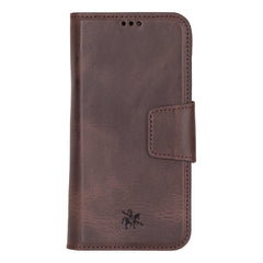 Funda tipo billetera de cuero desmontable con bloqueo RFID Ravenna para iPhone 15 Plus