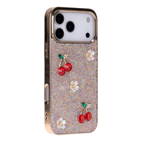 Freya Crystal Cherry Case for iPhone 17 Pro Max