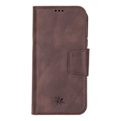Funda tipo cartera de cuero desmontable con bloqueo RFID Ravenna para iPhone 15 Pro Max
