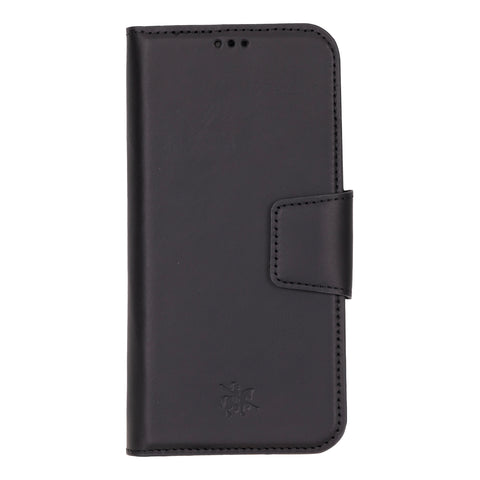 Funda tipo cartera de cuero desmontable con bloqueo RFID Ravenna para iPhone 15 Pro Max