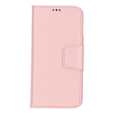 Funda tipo cartera de cuero desmontable con bloqueo RFID Ravenna para iPhone 15 Pro Max