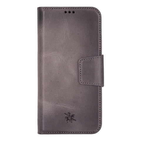 Funda tipo cartera de cuero desmontable con bloqueo RFID Ravenna para iPhone 15 Pro Max