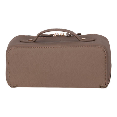 Ella Leather Makeup Bag
