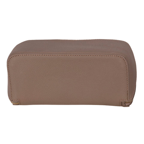 Ella Leather Makeup Bag