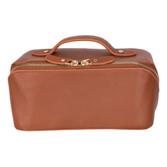 Ella Leather Make up Bag
