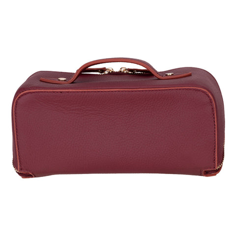 Ella Leather Makeup Bag