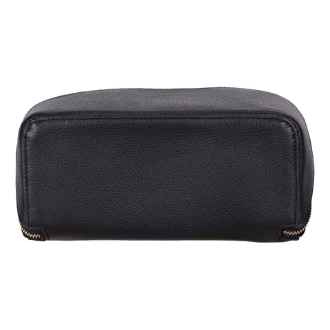 Ella Leather Makeup Bag