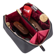 Ella Leather Make up Bag