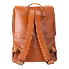 Hidden Castle Leather Backpack