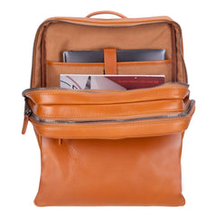 Hidden Castle Leather Backpack