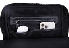Hidden Castle Leather Backpack