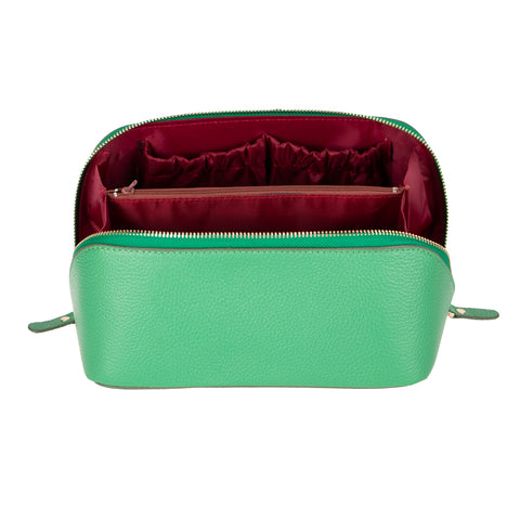 Ella Leather Make up Bag