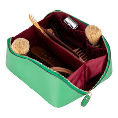 Ella Leather Make up Bag