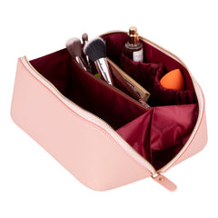 Ella Leather Make up Bag
