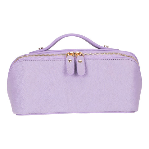Ella Leather Makeup Bag