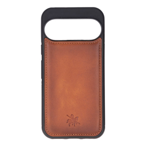 Funda de cuero Lucca Snap On para Google Pixel 8