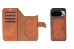 Funda tipo billetera de cuero con bloqueo RFID Florence-flex para Google Pixel 8