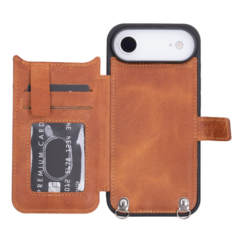 Fermo Leather Crossbody Wallet Phone Case for iPhone 17 Air