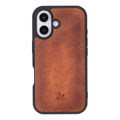 Lucca Snap On Leather Case for iPhone 16