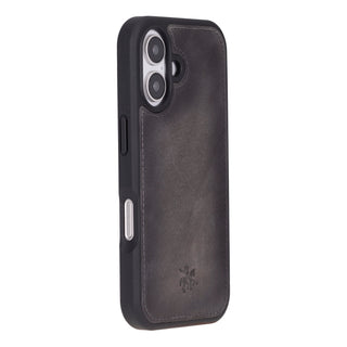 Lucca Snap On Leather Case for iPhone 16