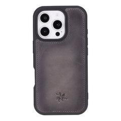 Funda de cuero Lucca Snap On para iPhone 15 Pro