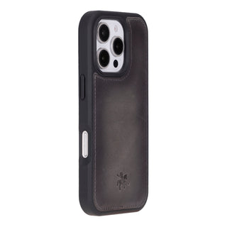 Lucca Snap On Leather Case for iPhone 16 Pro