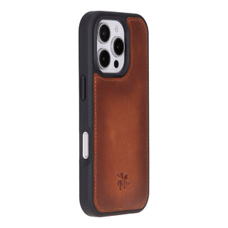 Lucca Snap On Leather Case for iPhone 16 Pro