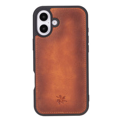 Funda de cuero Lucca Snap On para iPhone 15 Plus