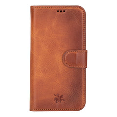 Ravenna RFID Blocking Detachable Leather Wallet Case for iPhone 16