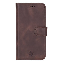 Ravenna RFID Blocking Detachable Leather Wallet Case for iPhone 16