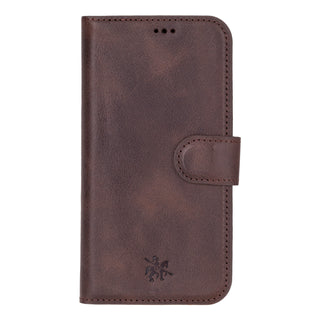 Ravenna RFID Blocking Detachable Leather Wallet Case for iPhone 16 Pro