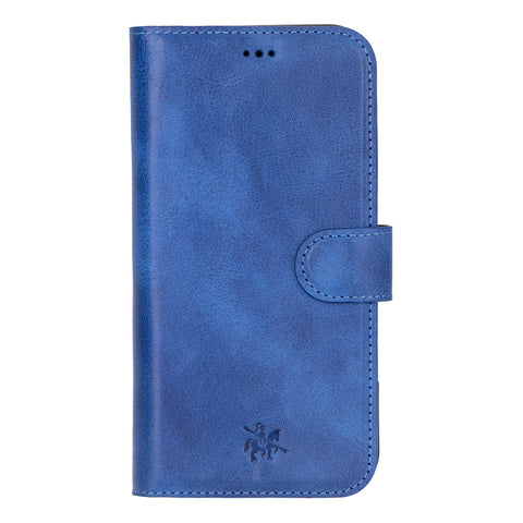 Ravenna RFID Blocking Detachable Leather Wallet Case for iPhone 16 Plus