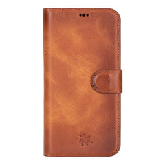 Funda tipo cartera de cuero desmontable con bloqueo RFID Ravenna para iPhone 15 Pro Max