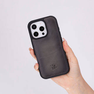 Lucca Snap On Leather Case for iPhone 16 Pro