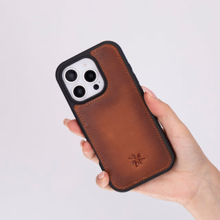 Lucca Snap On Leather Case for iPhone 16 Pro