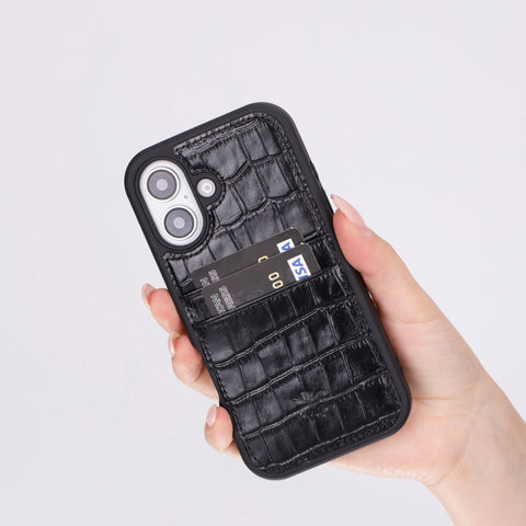 Capri Snap On Leather Wallet Case for iPhone 16