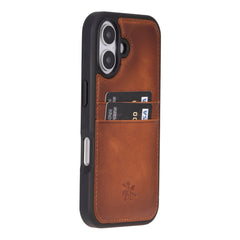 Capri Snap On Leather Wallet Case for iPhone 16