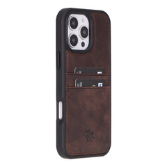 Capri Snap On Leather Wallet Case for iPhone 16 Pro Max