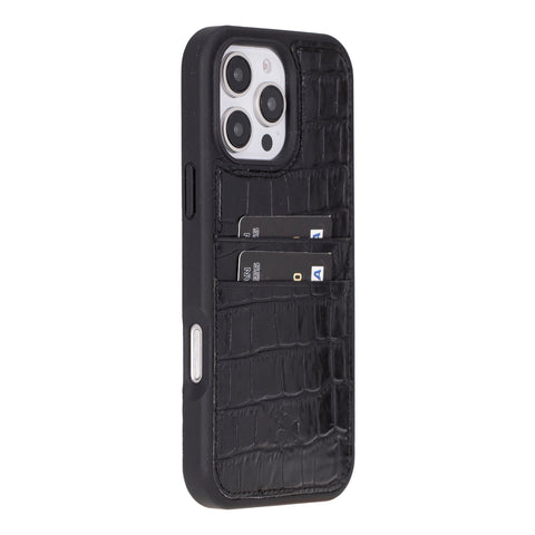 Capri Snap On Leather Wallet Case for iPhone 16 Pro Max