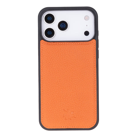 Funda de cuero Lucca Snap On para iPhone 15 Pro