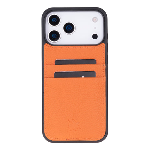 Capri Snap On Leather Wallet Case for iPhone 17 Pro