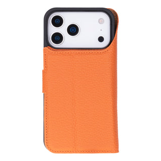 Ravenna RFID Blocking Detachable Leather Wallet Case for iPhone 17 Pro