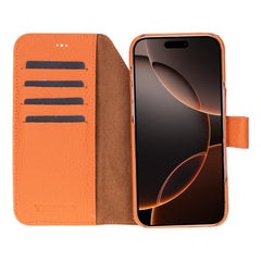 Florence RFID Blocking Leather Wallet Case for iPhone 17 Pro
