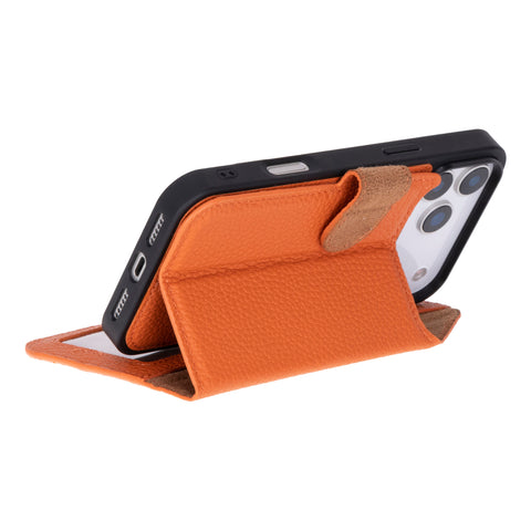 Ravenna RFID Blocking Detachable Leather Wallet Case for iPhone 17 Pro Max