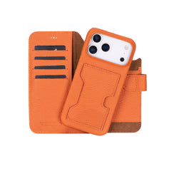 Florence RFID Blocking Leather Wallet Case for iPhone 17 Pro Max