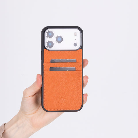 Capri Snap On Leather Wallet Case for iPhone 17 Pro