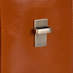 Olympus Leather Business Briefcase / Laptop Case