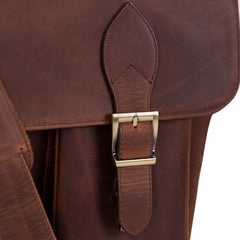 Olympus Leather Business Briefcase / Laptop Case