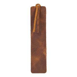 Markora Leather Bookmark - Golden Tan