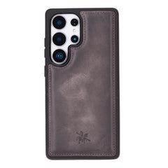 Funda de cuero Lucca Snap On para Samsung Galaxy S24 Ultra
